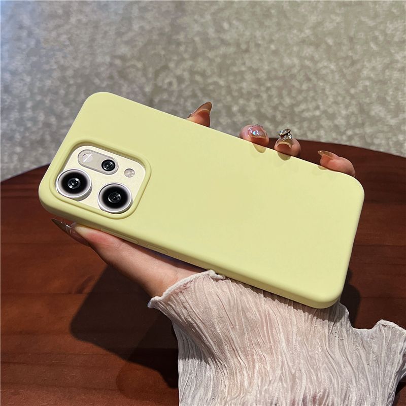 适用液态硅胶oppo reno14手机壳新款RENO13pro纯色12保护套全包11|undefined