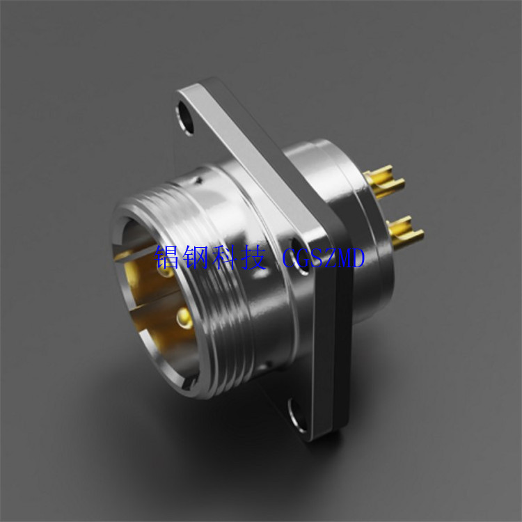 AK16-3TQ   AK16-3TY Circular Box Mounting Receptacle