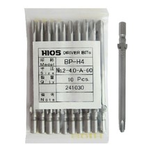 HIOS电批头 BP-H4 No.2-4.0-A-40 60 80 100 120 150 PH2十字批咀