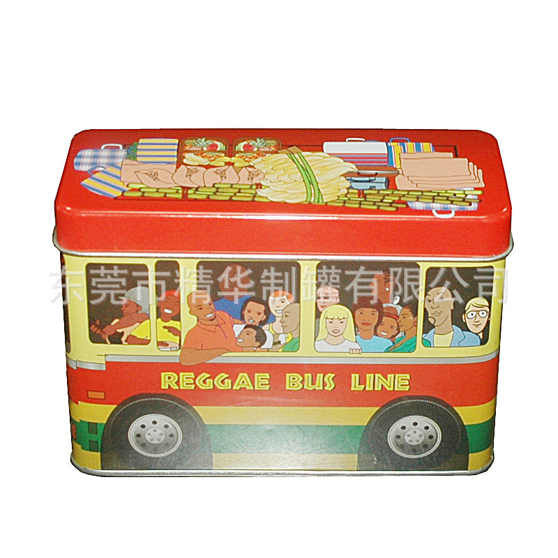 供应玩具包装铁罐  小汽车铁罐  精美礼品包装罐   长方形铁罐