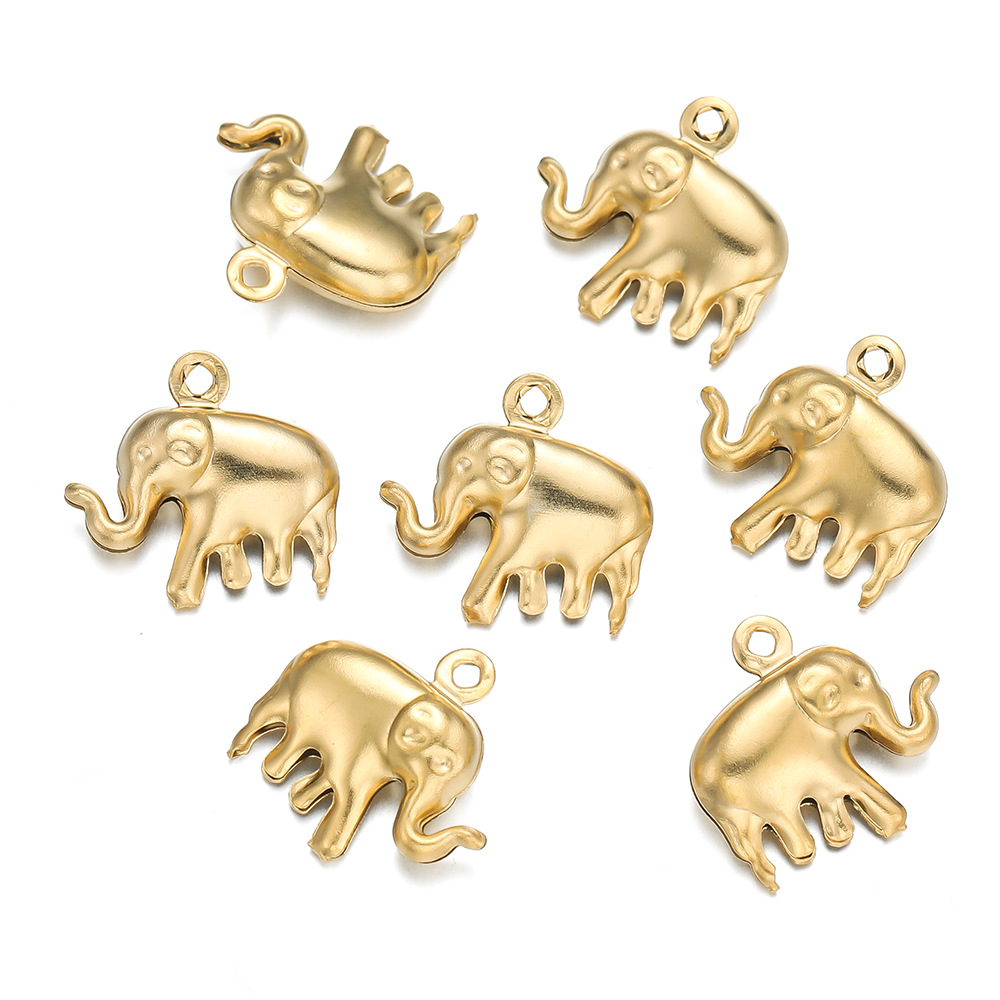 20g Weight Pendant Jewelry Making Type DIY Ornament Accessories Classification 10 PCS/Package Quantity 304 Stainless Steel Material Strawberry, Shell, Fish Pattern All Seasons Season Plating Design Simple Style Style 10 PCS/Package 304 Stainless Steel Strawberry Shell Fish Pendant DIY Ornament Accessories 2