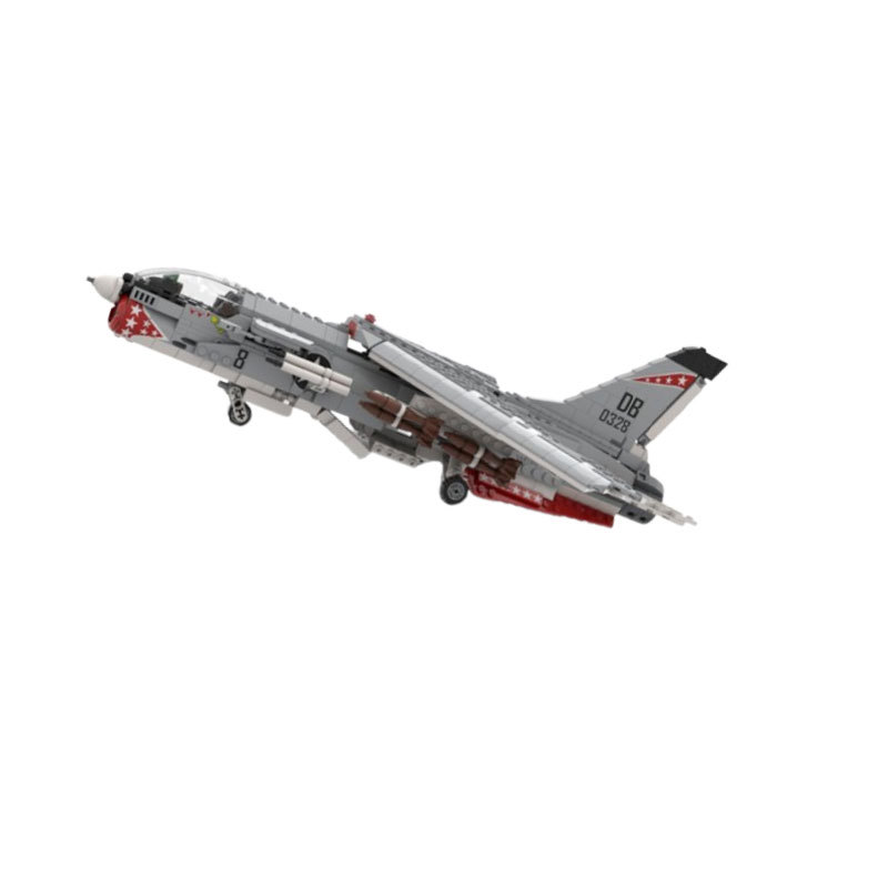 Jeu de construction avion de chasse militaire éducatif_voghion.com
