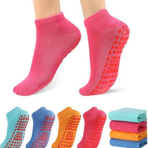 Foreign Trade Factory Pilates Socks for Women, Non-Slip Yoga Socks with Grip for Yoga, Pilates, and Ballet Exercises Foreign Trade Factory Pilates Socks for Women, Non-Slip Yoga Socks with Grip for Yoga, Pilates, and Ballet Exercises