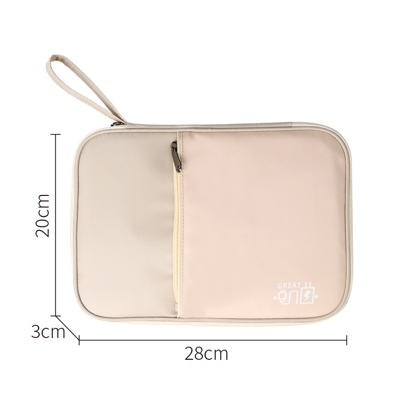 Bolsa organizadora digital 3C de gran capacidad para móvil power bank y cables ideal para viaje y cross border image 23