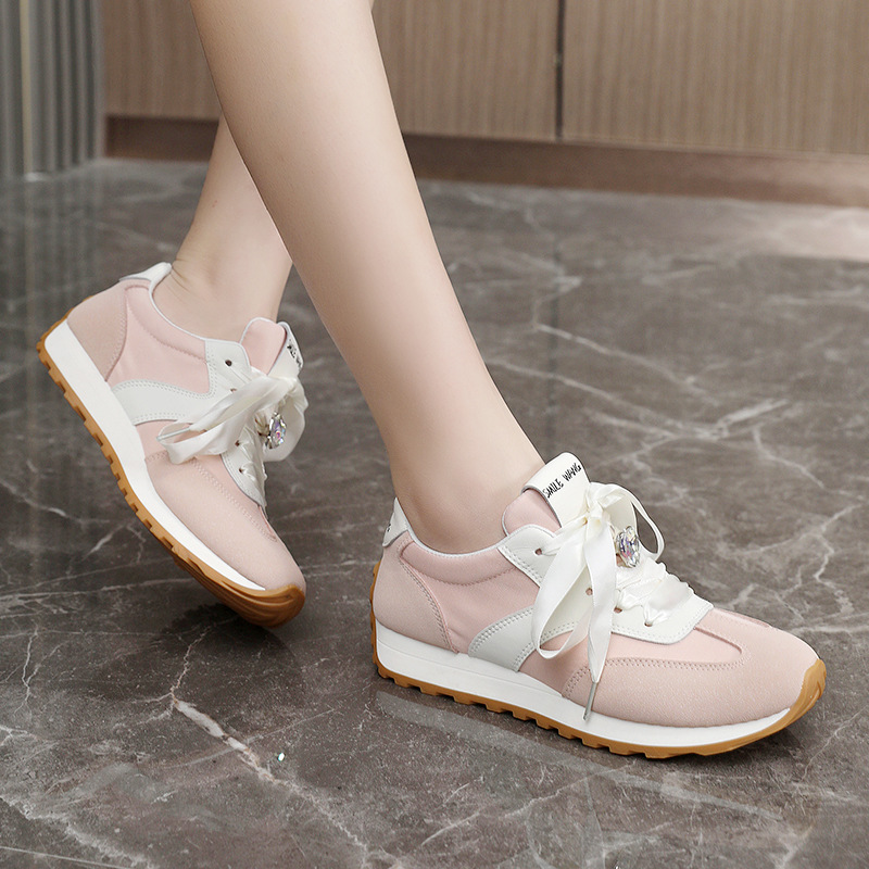 Jcf201 Nuove Nuove Scarpe da Ginnastica Bianche Traspiranti Primavera Estate Sportive Casual da Donna con Suola Spessa e Aumento di Altezza_voghion.com