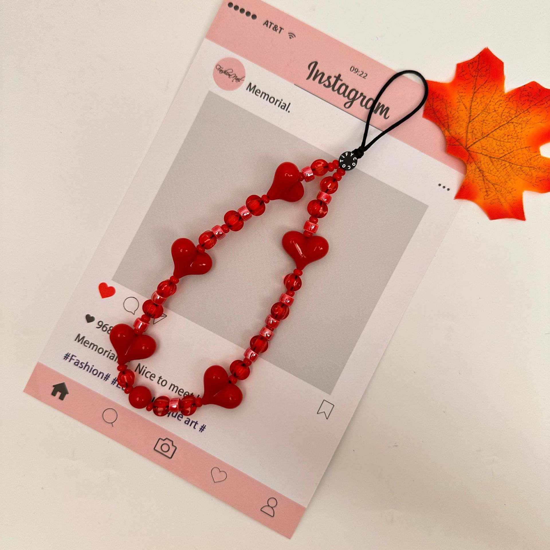 Moda simple amor mariposa serie de cadena de teléfono móvil cadena de teléfono móvil bolso bolso llaver colgante corto diseño de nicho