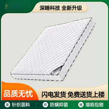 弹簧床垫双人20cm厚1.8米乳胶垫1.5米椰棕床垫软硬两用工厂直销