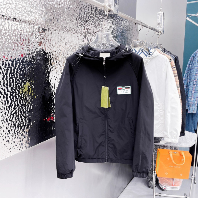 1.1 Correct Version 25 Donkey House Mlb Autumn/Winter Guc Gucci Blcg Classic Double g Jacket Coat for Men and Women