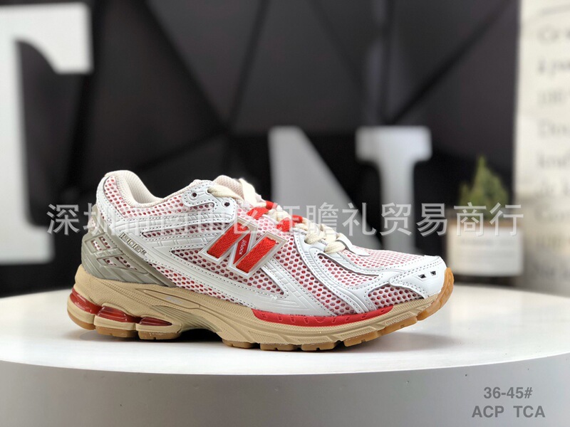 莆田純正 nb1906r レトロランニングシューズカジュアルカップルシューズトレンディな男性通気性お父さん靴女性のスポーツシューズ|undefined