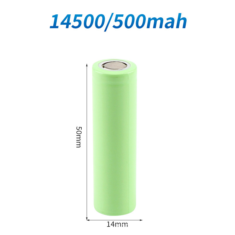 3.7v 18650リチウム電池800-2000mah大容量3.7v 14500足容平チップコア|undefined