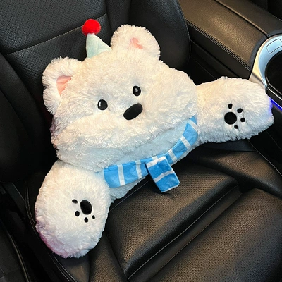 Seat cushion, seat cover — Car Seat Cushion for All Seasons - scarf-west-highland-lumbar-support-single-no-specifications
