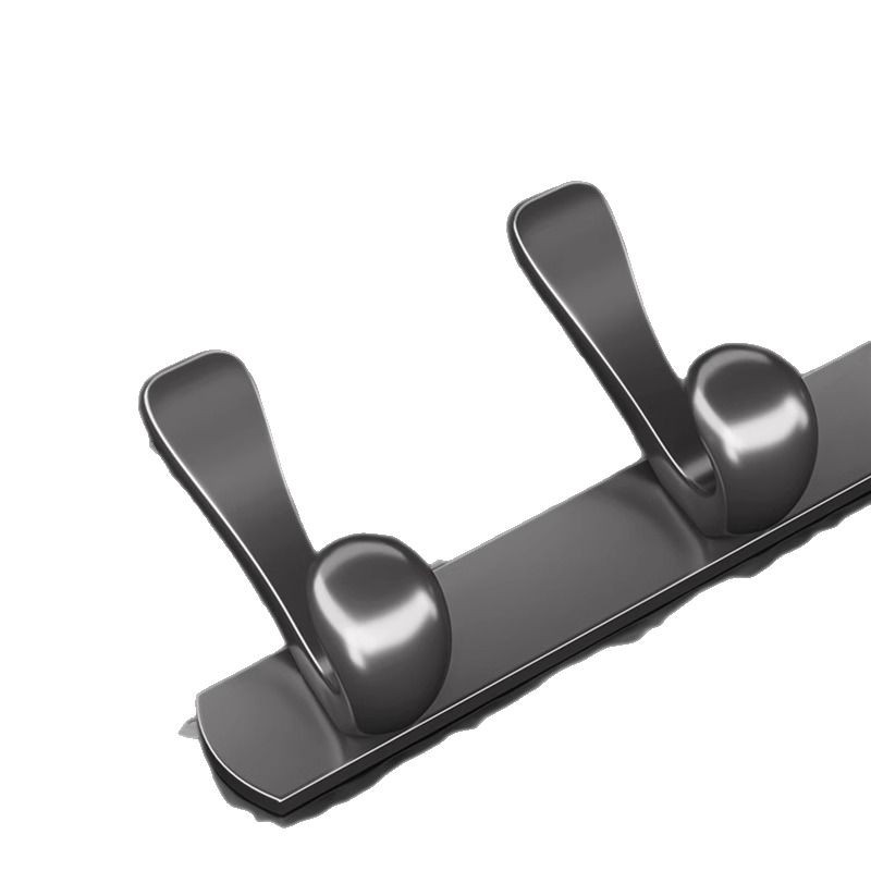 gancho de ropa colgado en la pared colgado en la puerta trasera colgado en la pared colgado en la puerta de entrada sin agujeros pegado gancho de fila fuerte gancho de sombrero de carga