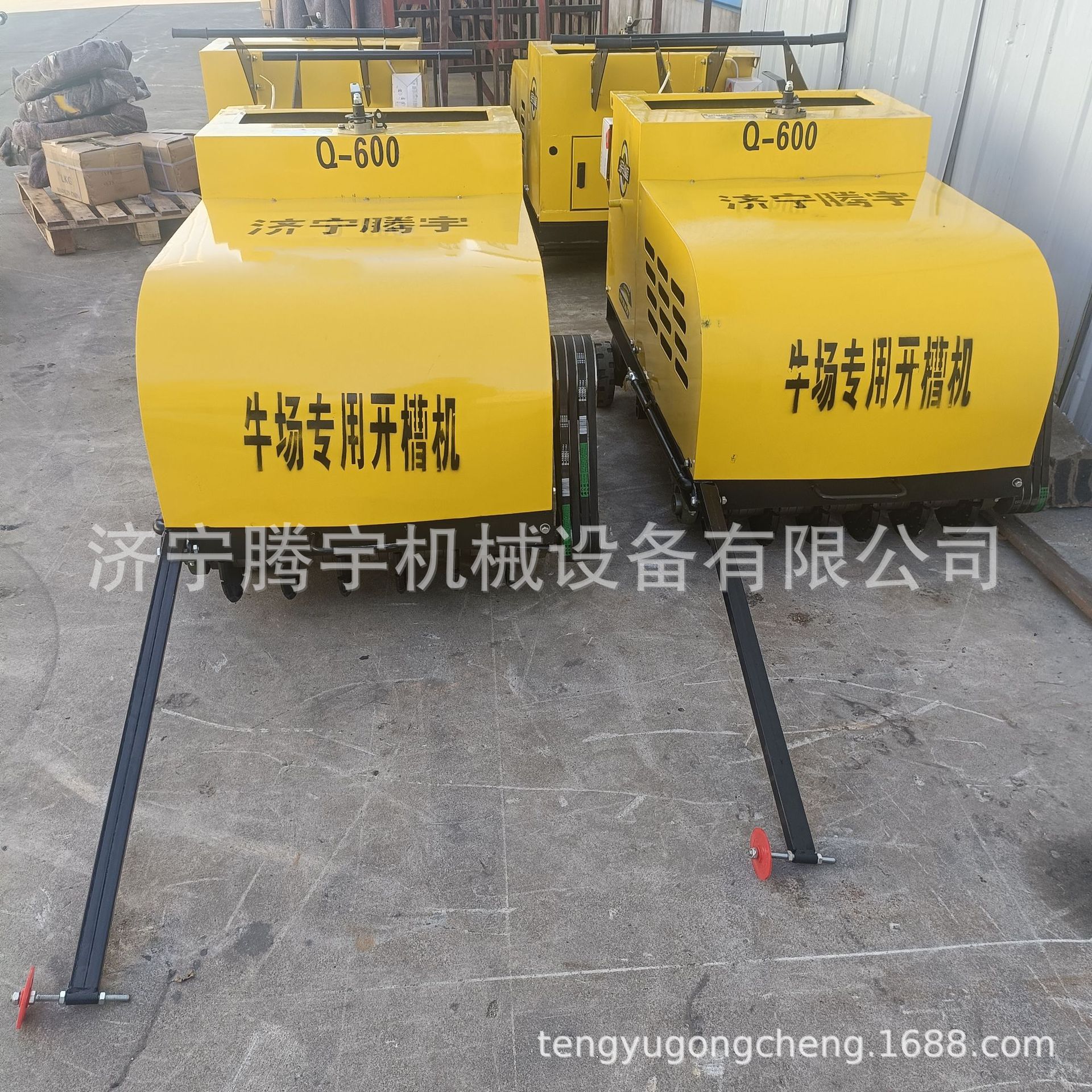 牧场防滑刻纹机  奶牛场路面刻槽机价格 牛舍地面拉槽机厂家