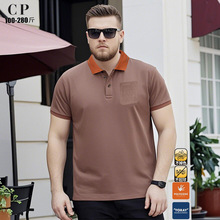 2025夏季短袖T恤男大牌同款高档男士翻领半袖T恤速卖通亚马逊爆款