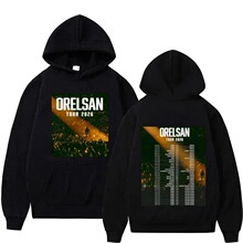 Rapper Orelsan 2026 Album Cover Pop Hoodie Mens Women Hip Ho