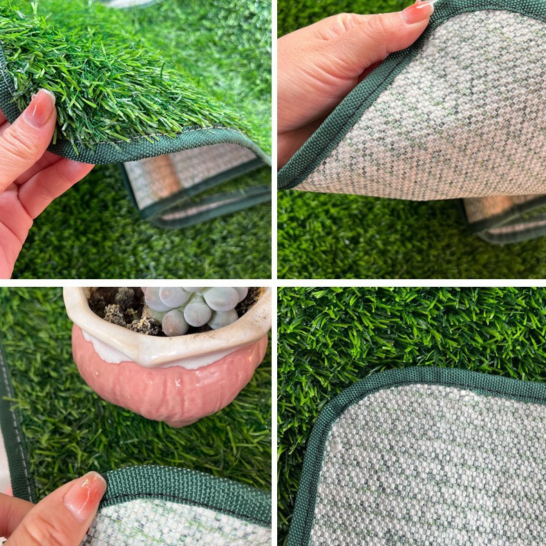 TEMU Amazon césped simulado césped artificial balcón esterilla de plástico recorte etiquetado transfronterizo auto-trabajo image 5