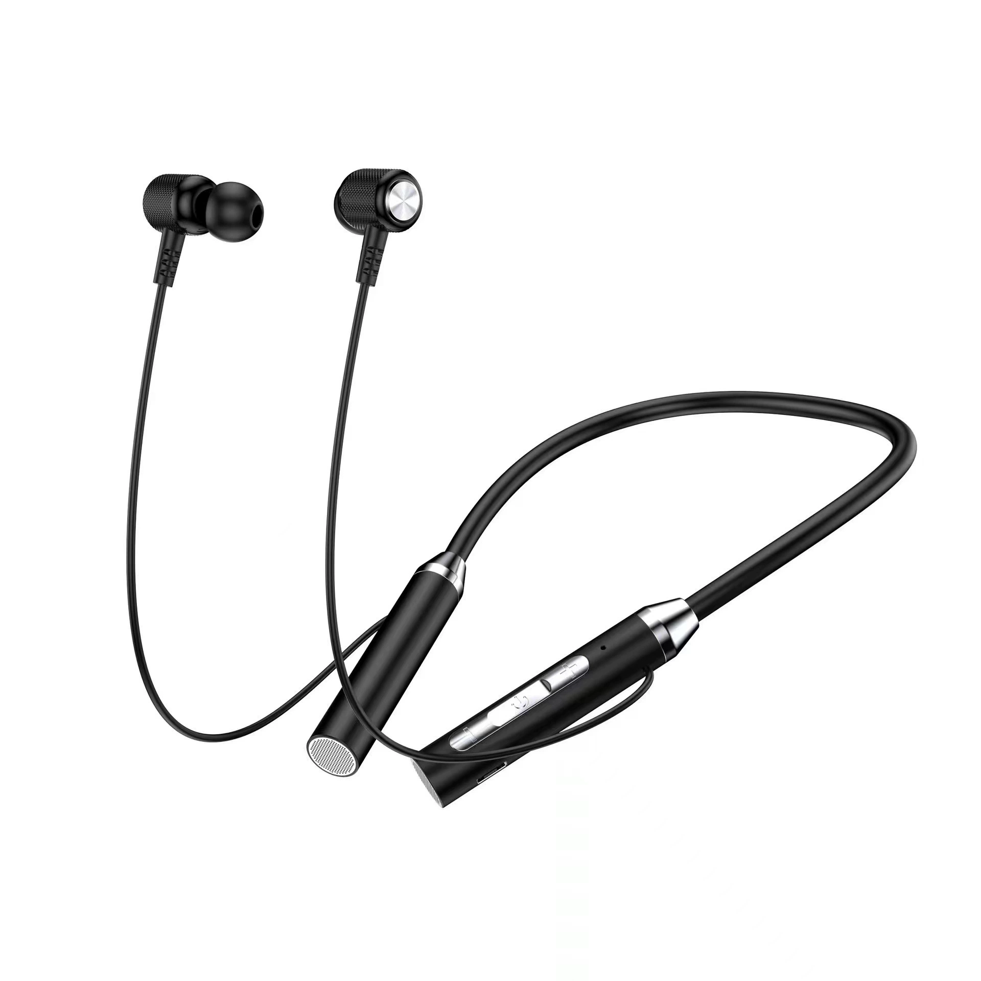 Беспроводные внутриканальные спортивные наушники с оголовьем, Bluetooth, магнитные, длинный срок службы батареи, вариант Type-C