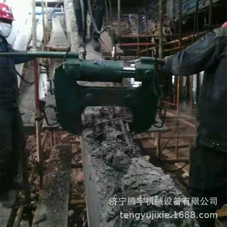 静力液压破碎钳混凝土破拆机价格 桥梁用电动夹碎器250型现货提供