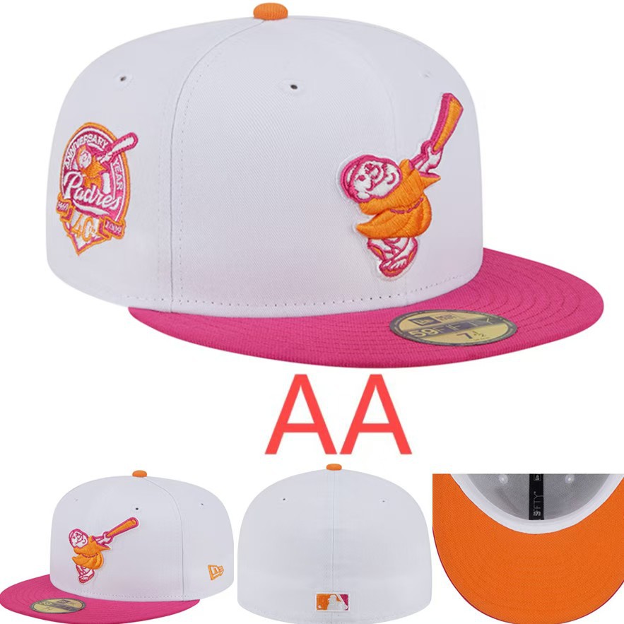 Sombrero de clase AA de alta calidad nueva gorra cerrada MLB gorra de béisbol para hombres y mujeres gorro bordado protector solar para exteriores