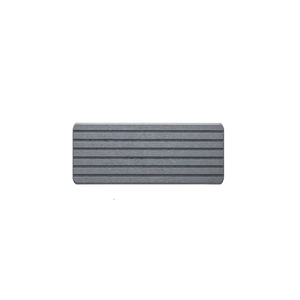 Stripe engraving (dark gray)