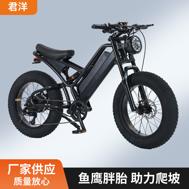 Bicycle Osprey hard frame disc brake lithium battery adult sand fat tire electric mountain bike Bicycle Osprey hard frame disc brake lithium battery adult sand fat tire electric mountain bike
