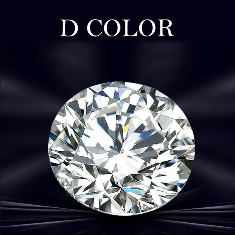 1 quilate diamante desnudo diamante redondo desnudo al por mayor gemas artificiales diy anillo vacío piedra triturada semiacabada incrustación