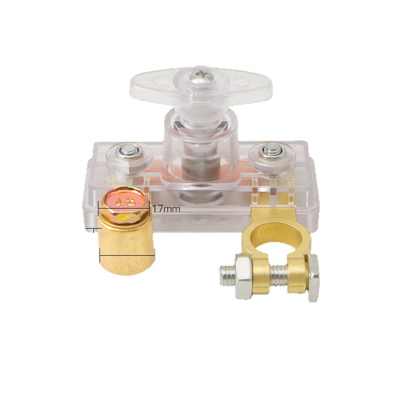 Car Battery Disconnect Switch Modified Anti-Leakage Clip, Pure Copper Thickened with Disconnect Clip Head to Protect Battery Terminal
