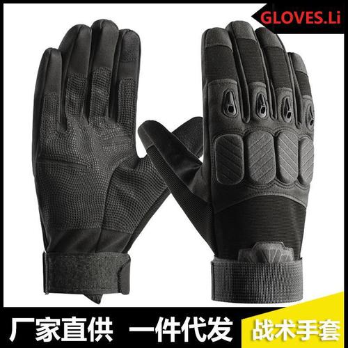 Outdoor tactical gloves, field military fans, paratrooper Blackhawk full-finger gloves for men and women, cycling sports rock climbing training AB