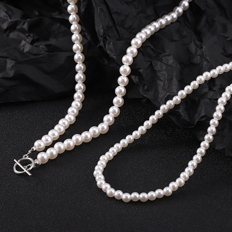 Imitation Pearl Necklace 3