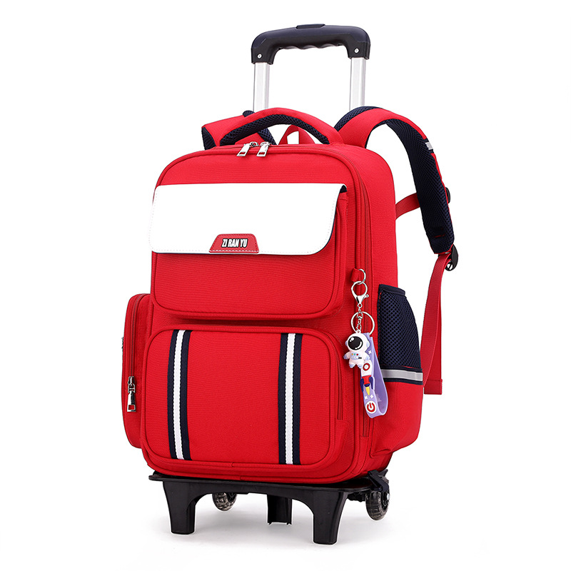 Mochila escolar de tirón de pescado natural para estudiantes de primaria de 1 a 5 años, niños y niñas, explosiones transfronterizas ligeras a prueba de salpicaduras