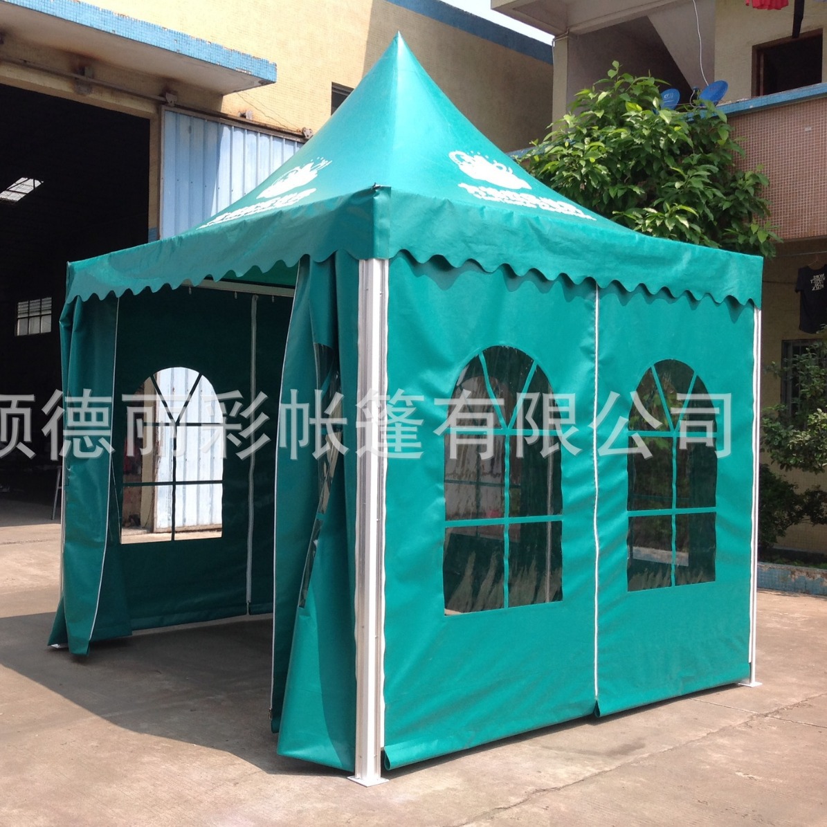 旅游景点欧式铝合金尖顶篷 户外活动组装锥顶篷 展览帐篷婚宴帐篷