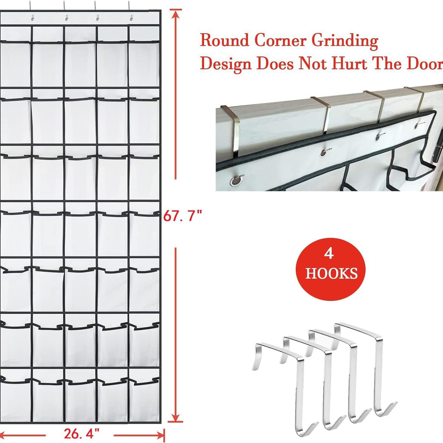 35 그리드 화이트 67*172cm