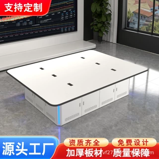 办公家具大型会议长条桌培训接待洽谈桌椅组合创意储物柜简约现代