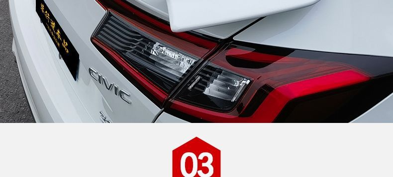 Suitable for the 11th generation Civic modified hatchback typer tail 11 generation Civic TR sedan fixed wind wing