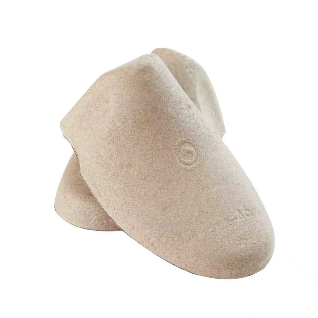 Производитель поставляет мужские и женские повседневные носилки для обуви, биоразлагаемые экологически чистые упаковочные формы для ног из бумажной целлюлозы, форма для бумажного покрытия, носилки для обуви, держатель для обуви