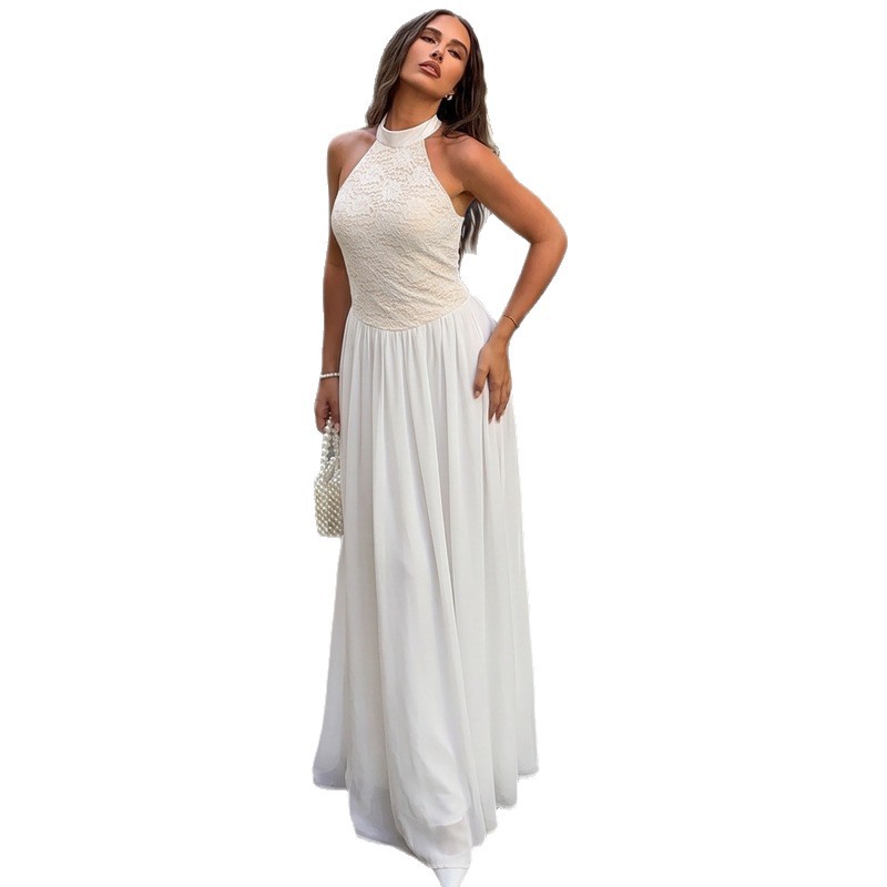 2026 verano nuevo temperamento de moda sin mangas delgado vestido de empalme comercio exterior al por mayor image 5