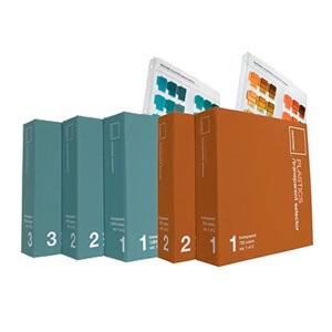 PANTONE Pantone(Pantone)plastic cement transparent transparent Color selection manual International standard Color card