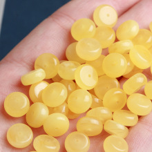 【包邮】天然琥珀蜜蜡圆珠散珠单珠桶珠隔片金刚白玉星月菩提配饰