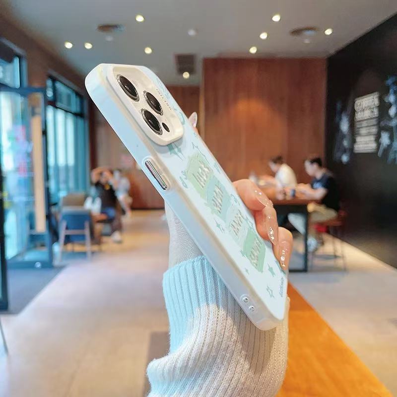 La nueva cara sonriente de la marca de moda se aplica a la funda del teléfono móvil iphone16 Apple 15promax/14 Europa y América 13pro1 2/11x