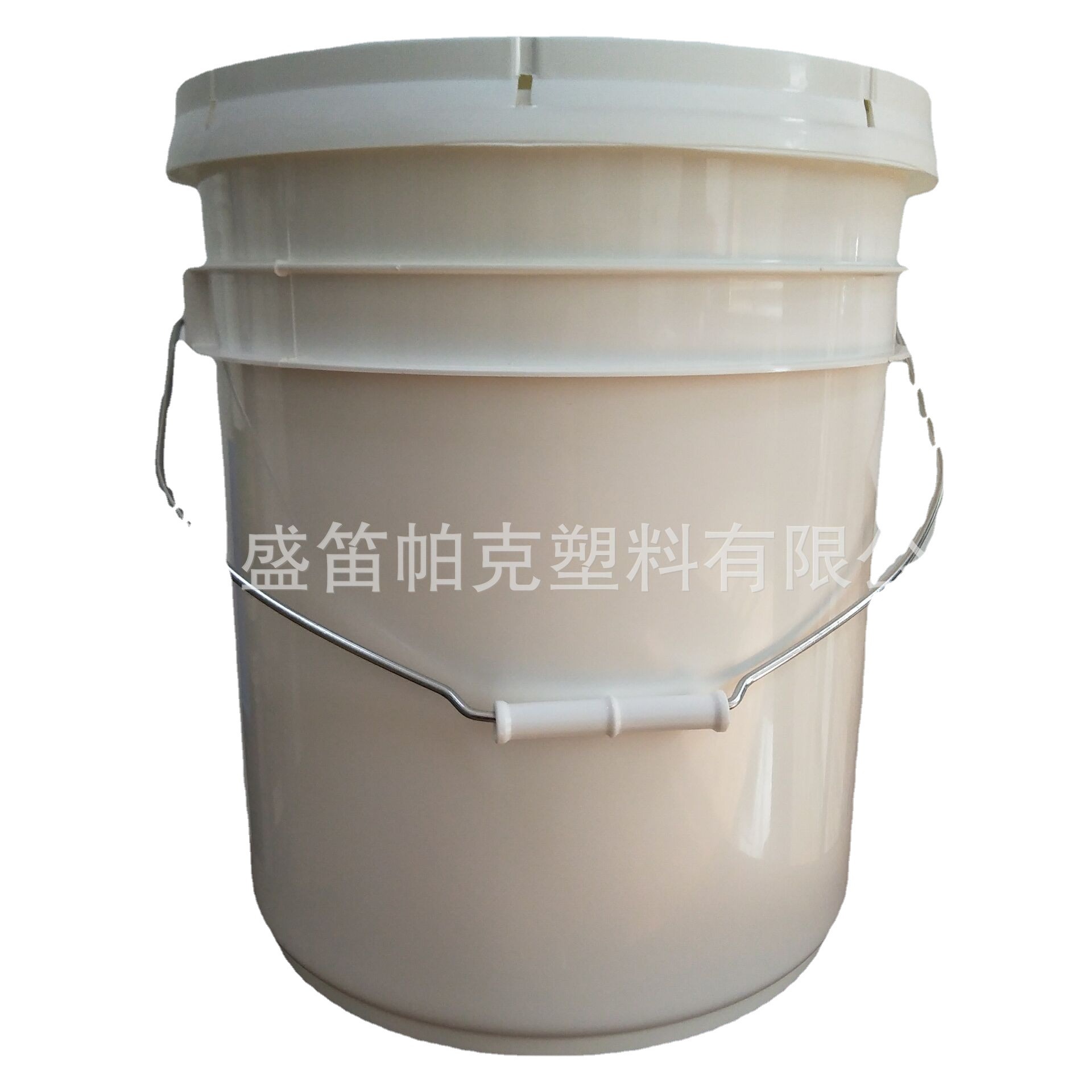 5GAL直身桶塑料桶硅胶桶B组份桶增厚白色蓝色可选