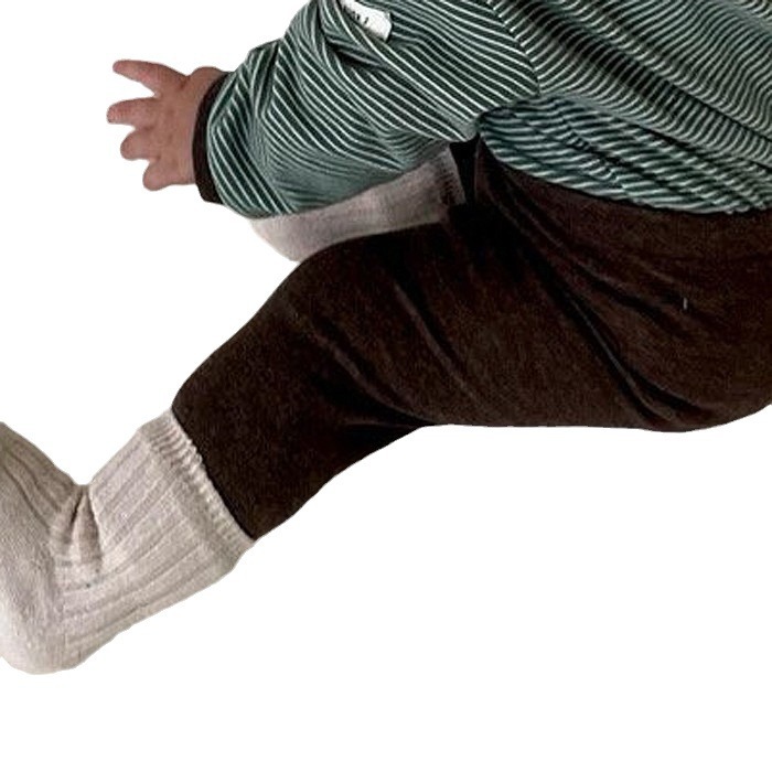 Bebé ropa de primavera estilo coreano ropa para niños bebé polainas 2024 primavera nuevos pantalones de bebé