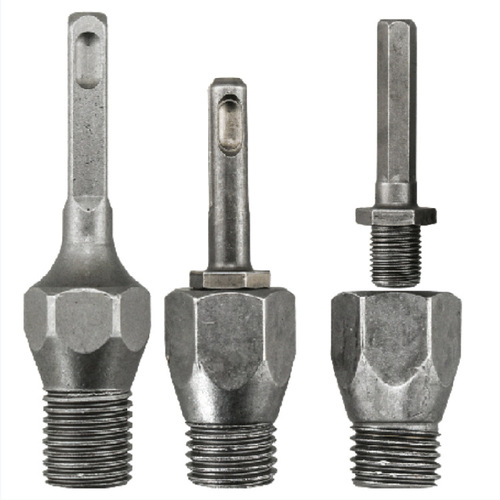 Electric hammer to rhinestone conversion head rod square handle round handle electric wrench pneumatic hexagonal handle conversion 1/2 rod