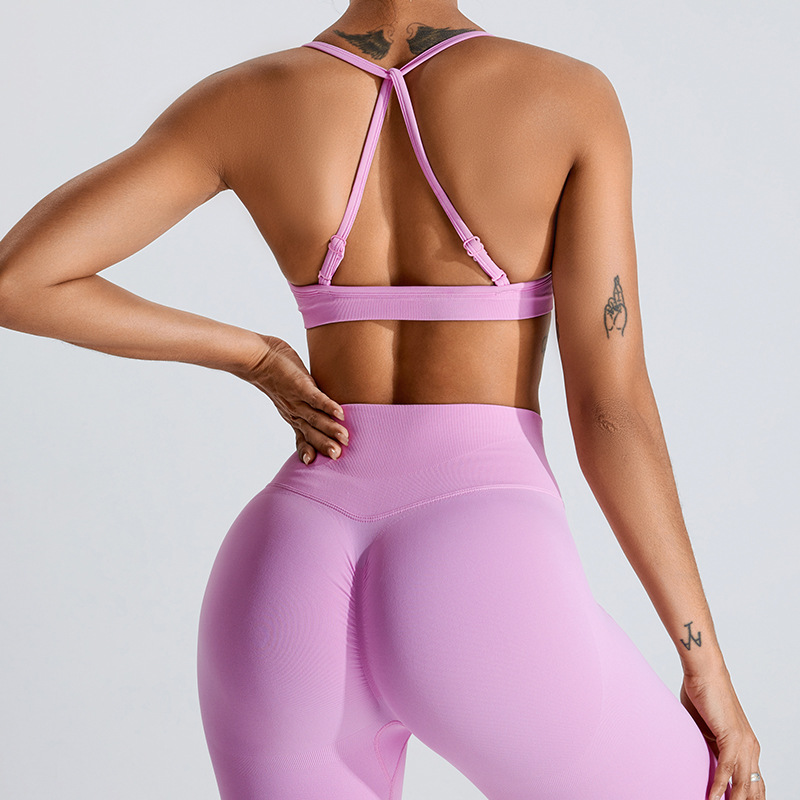[Procesamiento personalizado] chaleco deportivo de mujer sin camisa de ropa interior de yoga secado rápido