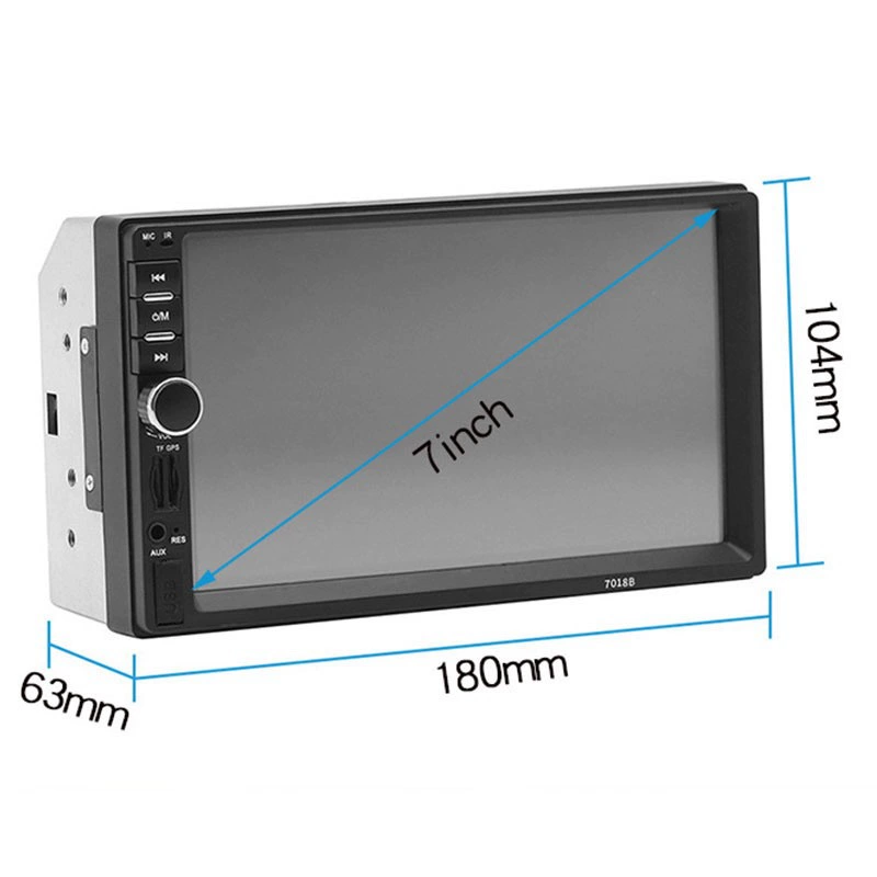 LCD дисплей, 7010b, 7012b, 7018b, MP5, 7 дюймов, bluetooth