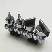 22mm旋钮XB2-BD21 BD33C两档三档旋转换选择按钮开关ZB2-BE101C