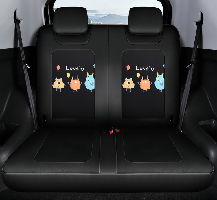 24 Chery Little Ant Seat Cover All-inclusive eq1 Special Seat Cover Electric Car Cartoon Four Seasons Universal Seat Cushion