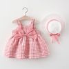 Summer skirt, cute small princess costume with bow, decorations, slip dress, children's clothing