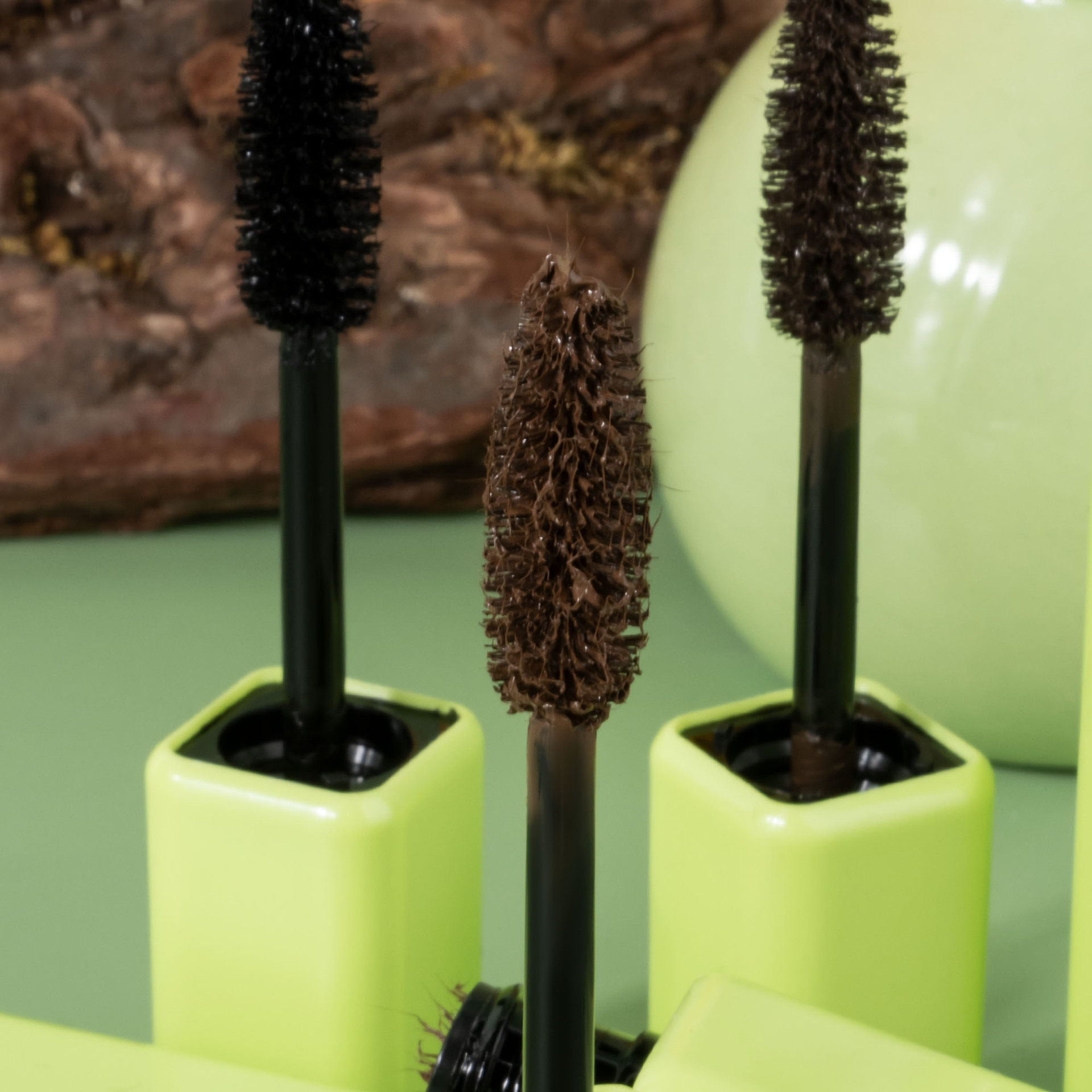SHCOETY Cross-border 7D Mascara is waterproof, does not smudge, naturally slender, thick, long-lasting, and curls eyelashes as a base undefined