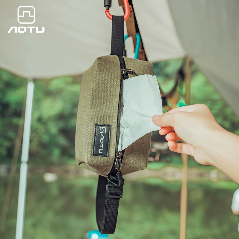 Открытый Кемпинг ящик для хранения тканей Холст Гостиная Бытовая сумка для хранения обеденный стол автомобильный журнальный столик коробка для салфеток Крышка для салфеток