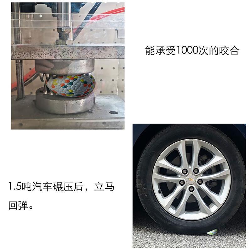 Meianju 爆発ボール高弾性軽量ポップコーンボール耐噛み性ペットのおもちゃ犬固体おもちゃボール|undefined